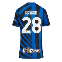 Camiseta Inter Milan Benjamin Pavard #28 Primera Equipación para mujer 2024-25 manga corta